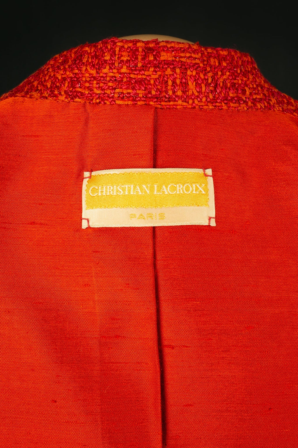 Veste Haute Couture Christian Lacroix Printemps 1997