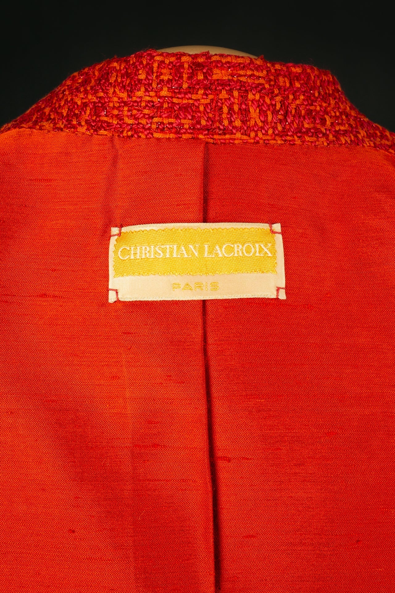 Veste Haute Couture Christian Lacroix Printemps 1997