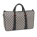 GUCCI GG Supreme Sherry Line Boston Bag PVC Leather Red 39 02 041 61035