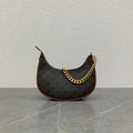 CE Medium Ava Chain In Triomphe Canvas Tan For Women 10in/25cm 199582BZJ.04LU