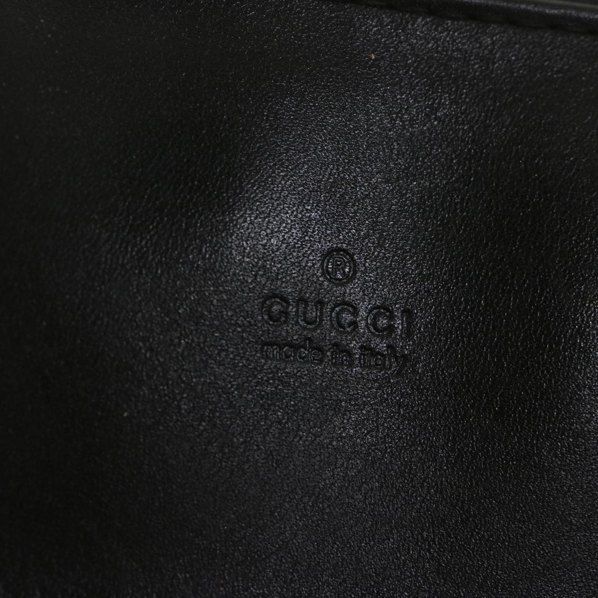 GUCCI GG Supreme Shoulder Bag PVC Leather Beige 27639 61079