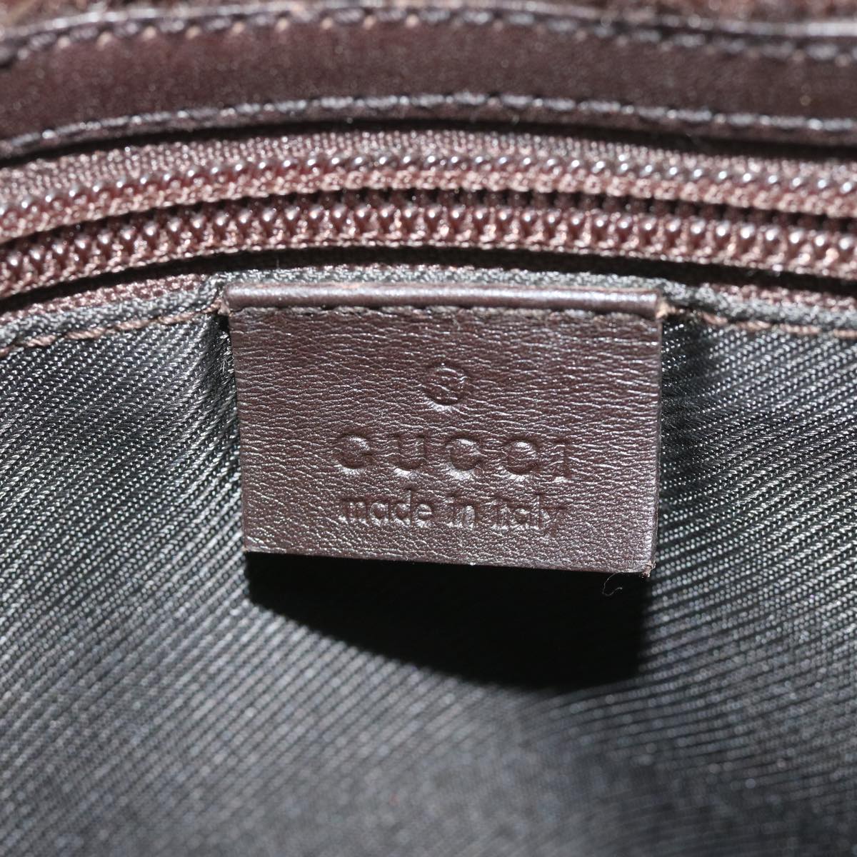 GUCCI GG Supreme Shoulder Bag PVC Leather Beige 27639 61079
