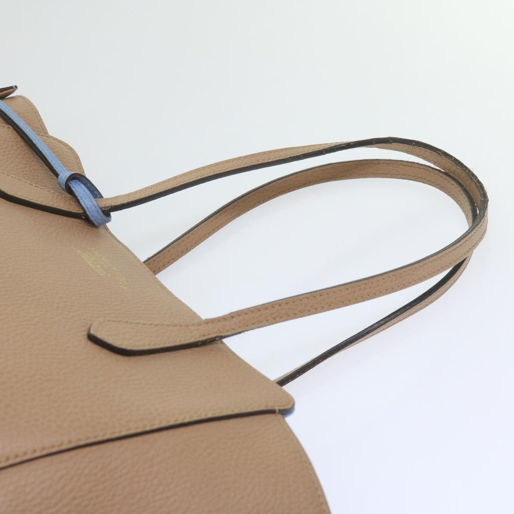 GUCCI Swing Tote Bag Leather Beige 354408 61085