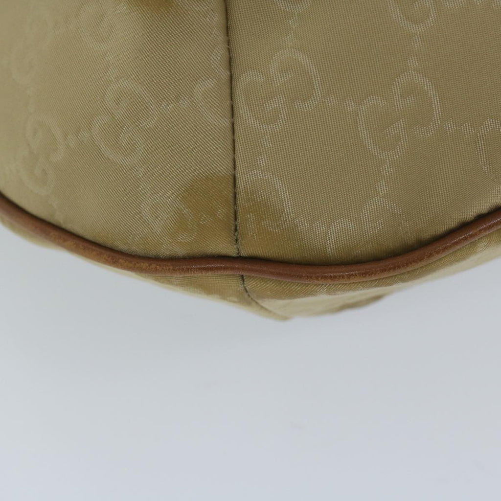 GUCCI GG Canvas Shoulder Bag Beige 181092 61091