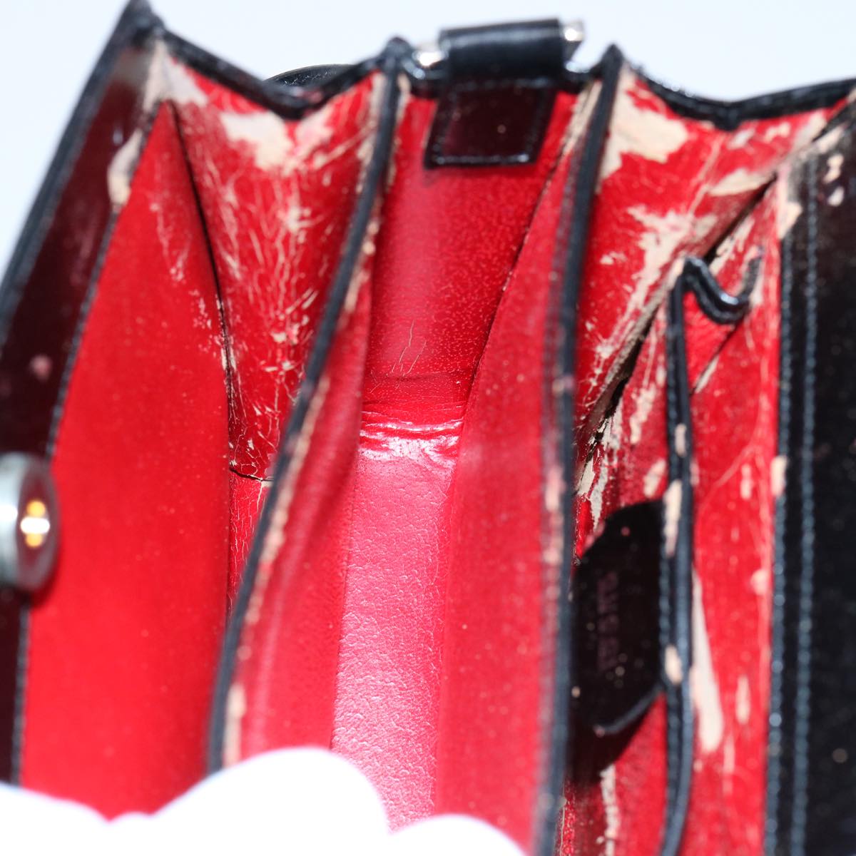 GUCCI Shoulder Bag Leather Black 007 406 0259 61123