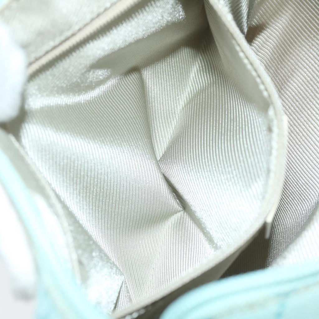 GUCCI GG Canvas Shoulder Bag Turquoise Blue 001 4158 3754 61197