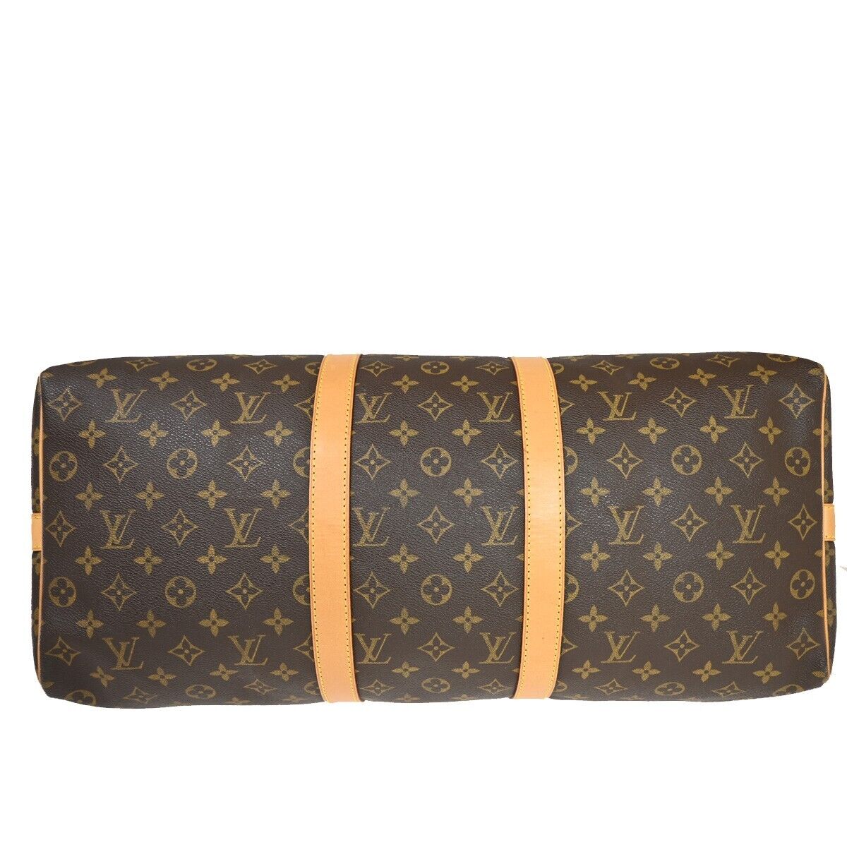 Louis Vuitton Keepall Bandouliere 50  Canvas Travel Bag ()