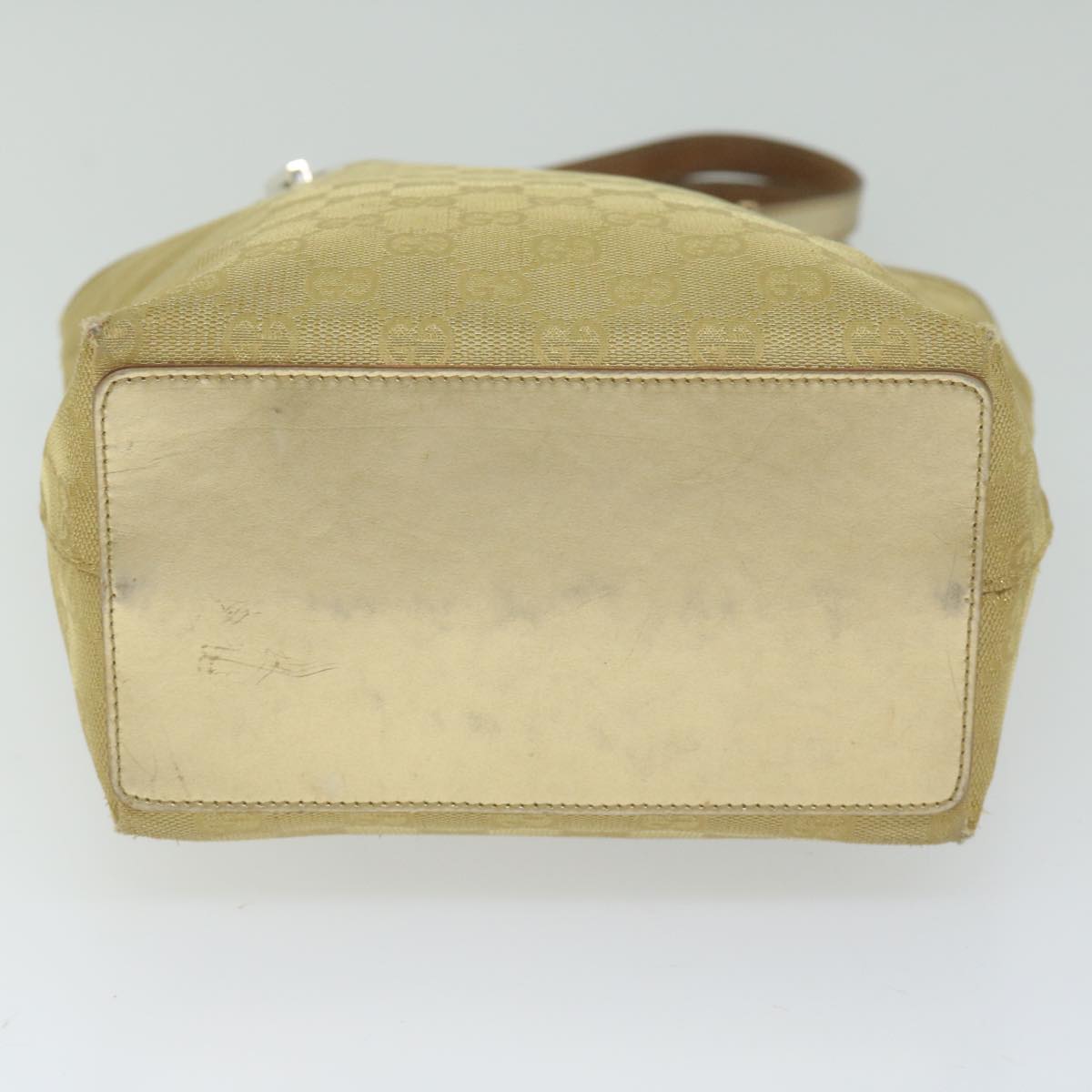 GUCCI GG Canvas Tote Bag Gold 002 1099 61245