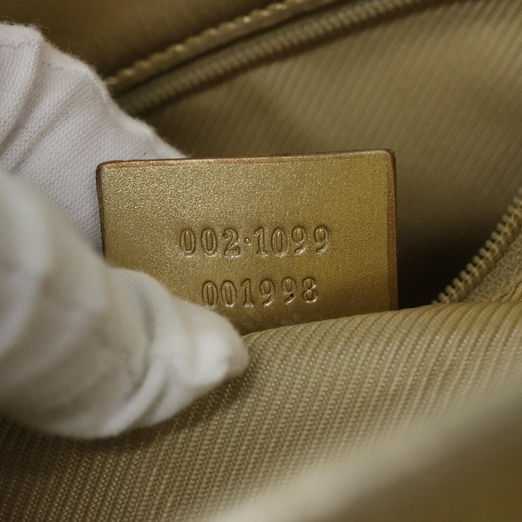 GUCCI GG Canvas Tote Bag Gold 002 1099 61245