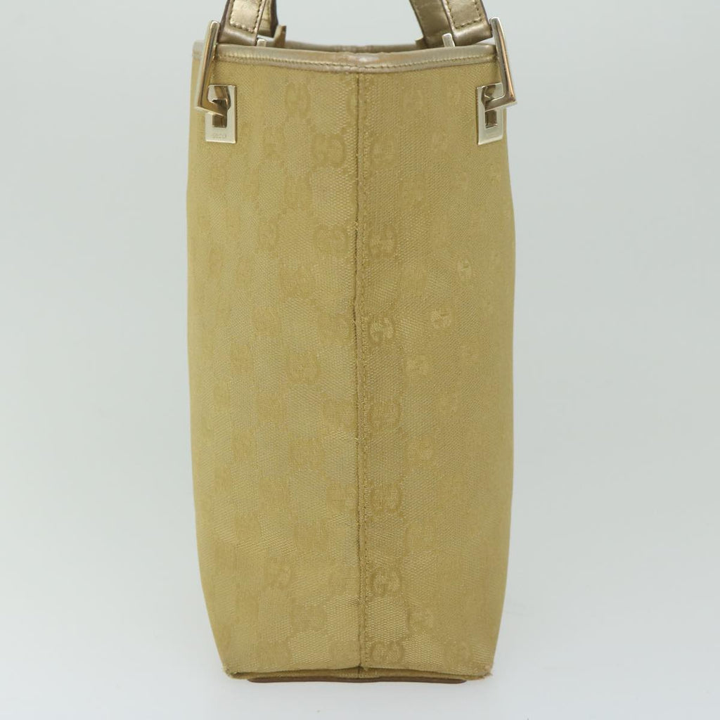 GUCCI GG Canvas Tote Bag Gold 002 1099 61245