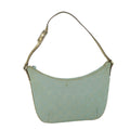 GUCCI GG Canvas Shoulder Bag Light Blue 61257