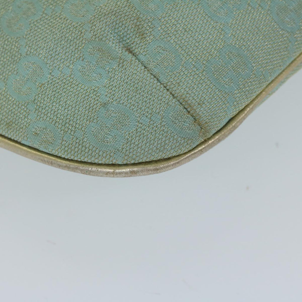 GUCCI GG Canvas Shoulder Bag Light Blue 61257