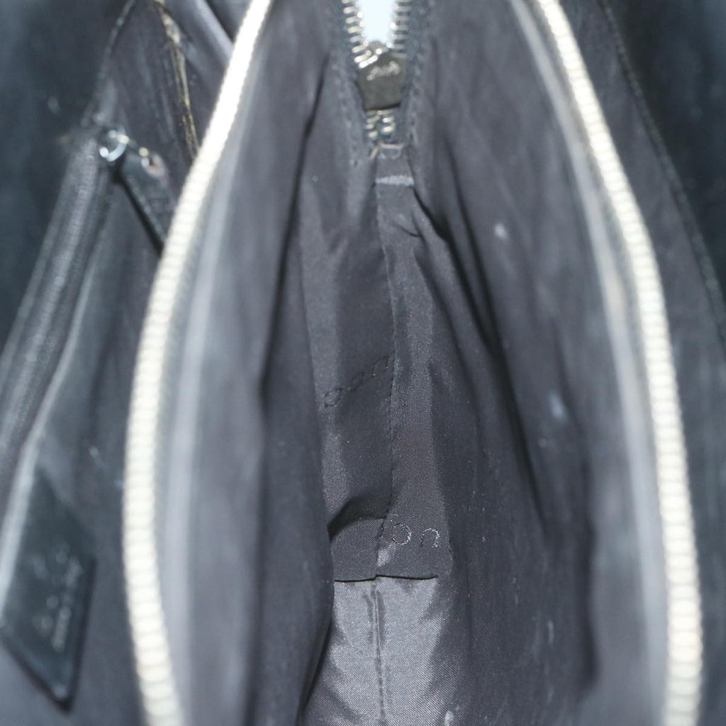 GUCCI Tote Bag Nylon Black 61266