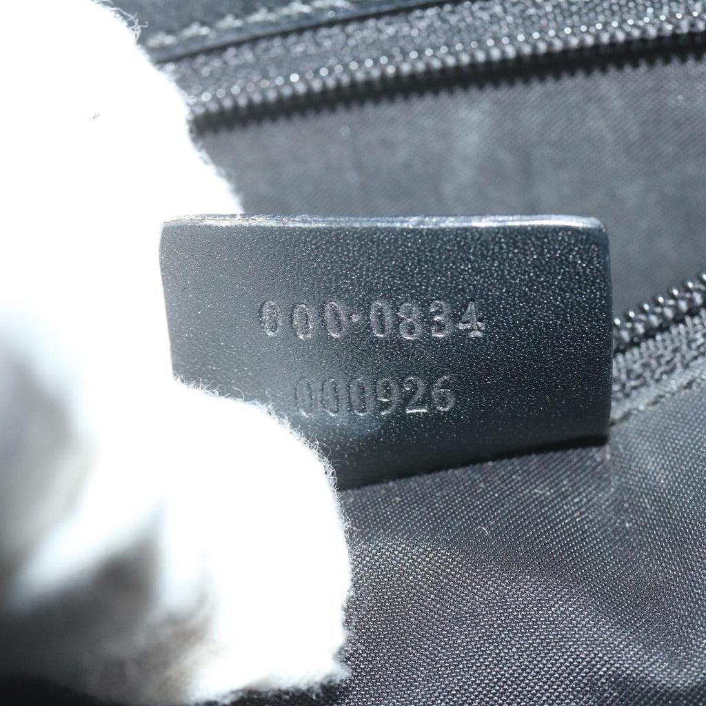 GUCCI Tote Bag Nylon Black 61266
