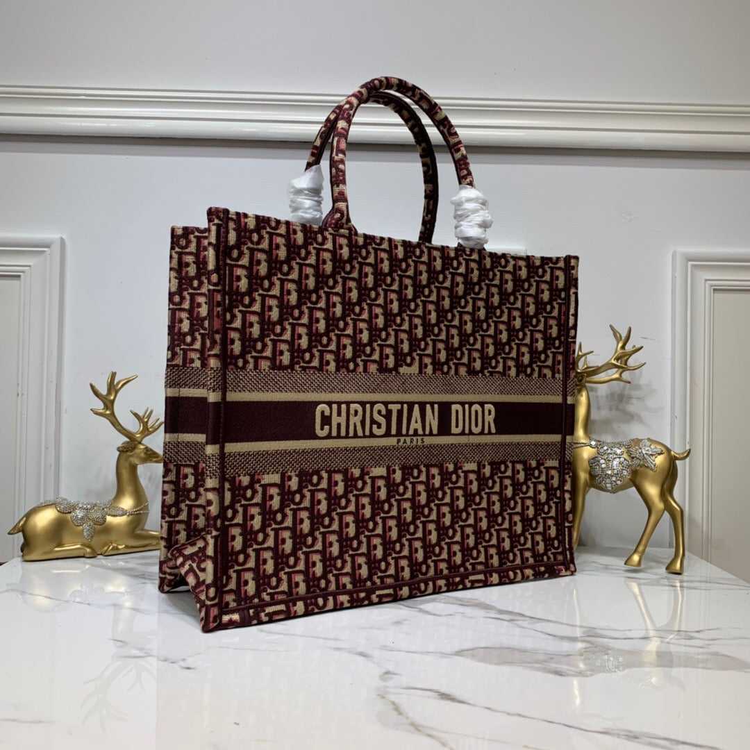 GLAMI Large Book Tote Brown For Women 16.5in/42cm CD M1286ZRIW