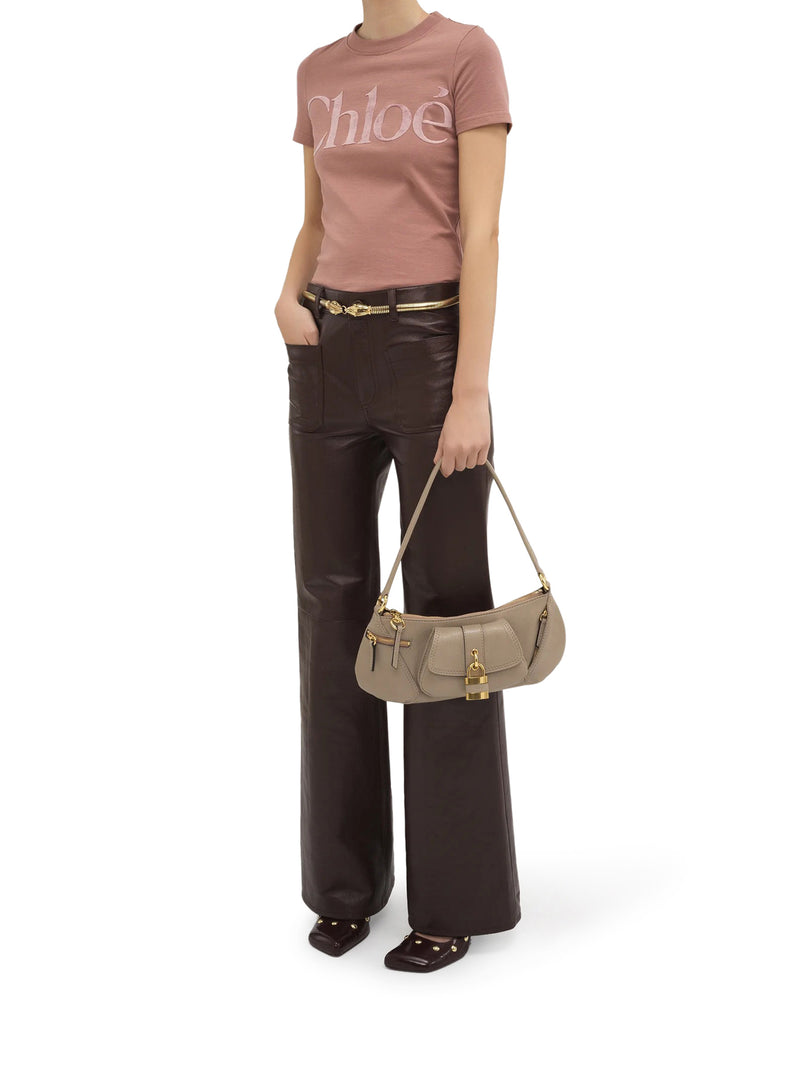 Chloe` Women The 99 Shoulder Bag In Grained Leather