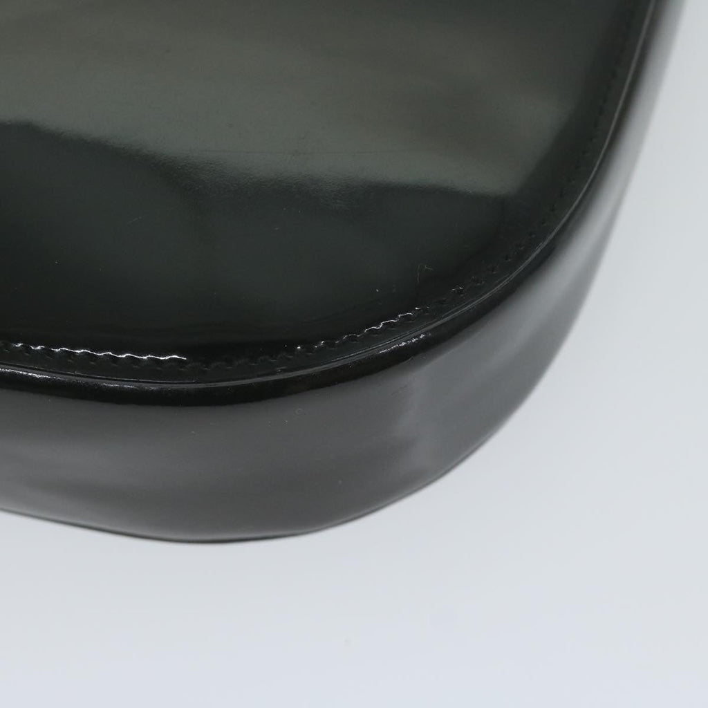 GUCCI Shoulder Bag Enamel Black 001 3193 61342