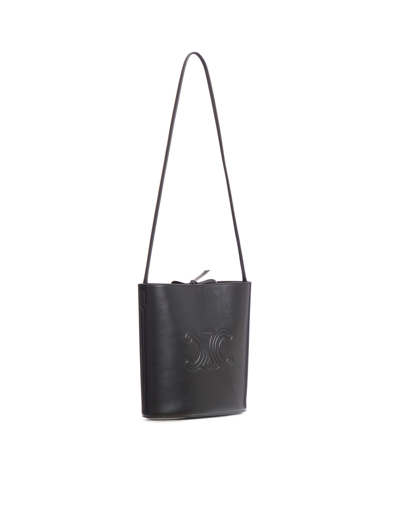 Celine Men Small Bucket In Smooth Calfskin Black