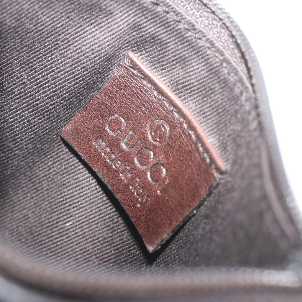 GUCCI GG Canvas Hand Bag Brown 101919 61420