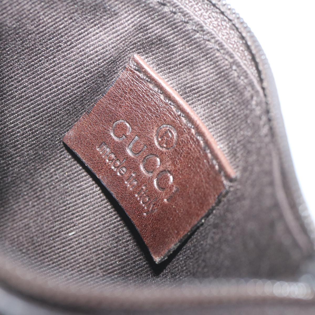 GUCCI GG Canvas Hand Bag Brown 101919 61420