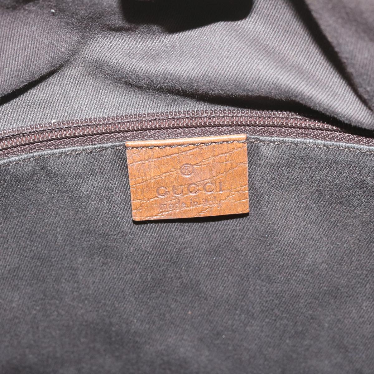 GUCCI GG Canvas Hand Bag Beige 76554 61426