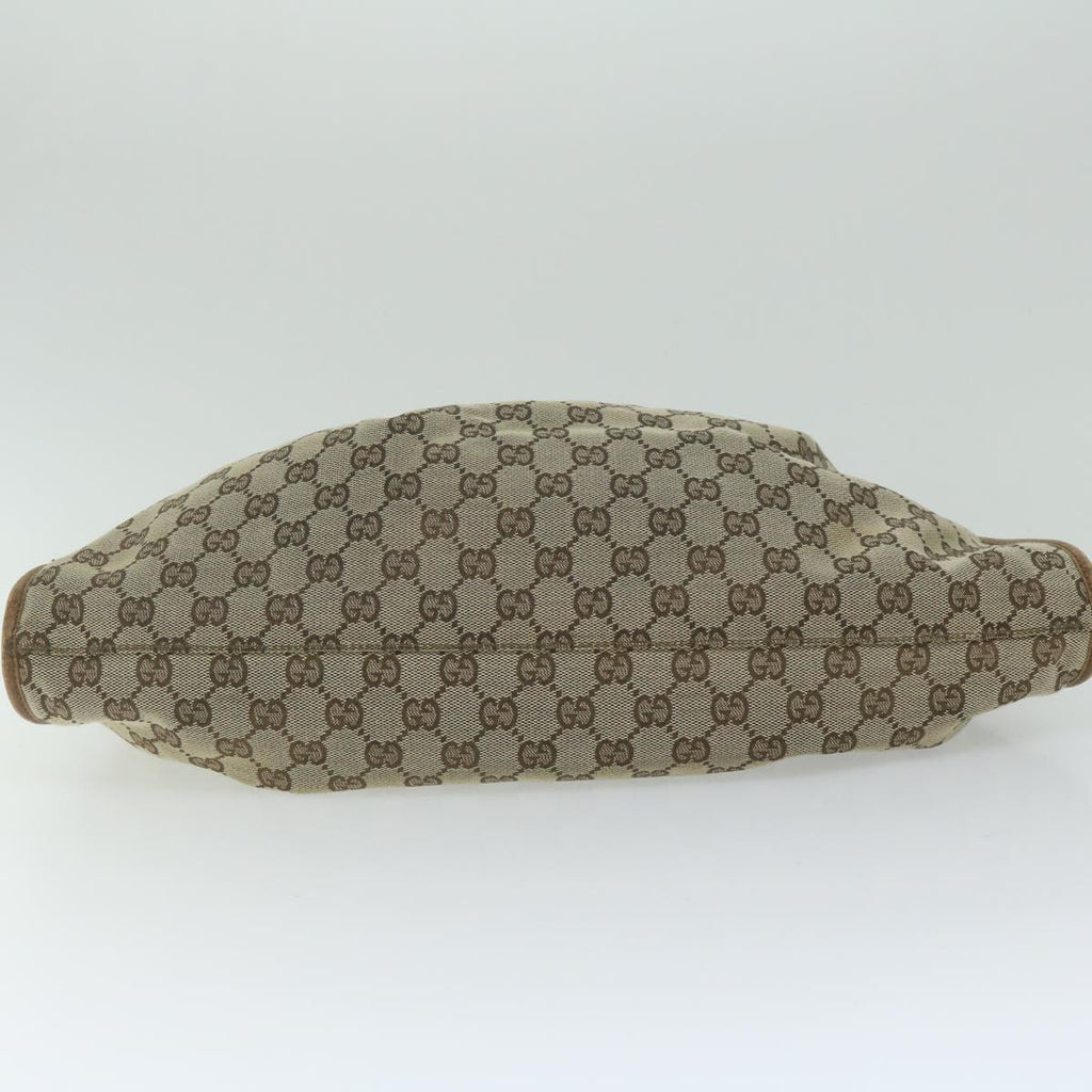 GUCCI GG Canvas Hand Bag Beige 76554 61426