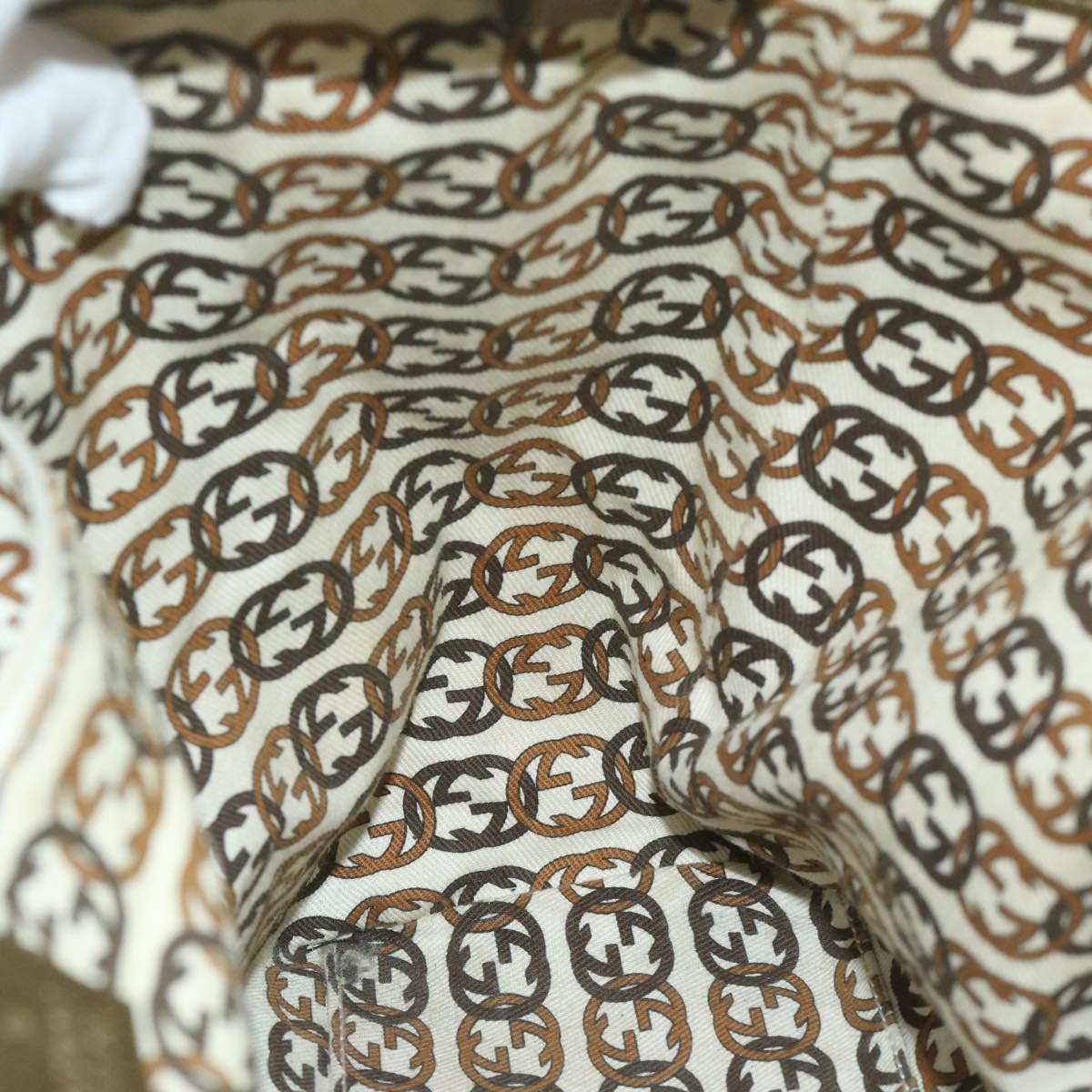 GUCCI GG Canvas Tote Bag Beige 163805 61430
