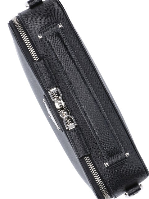 Prada Men Brique Saffiano Bag