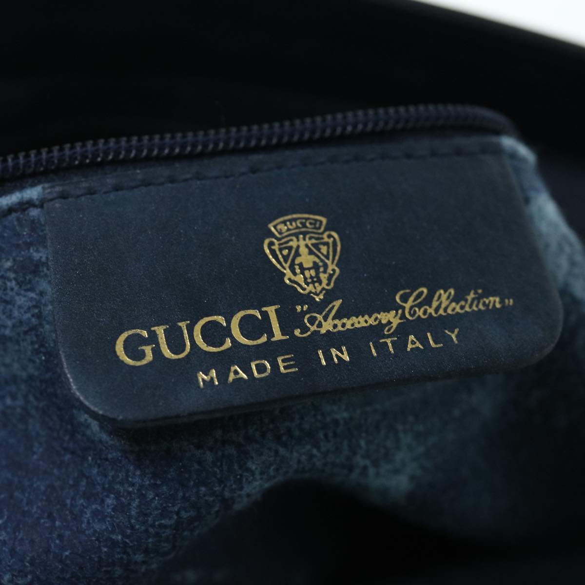 GUCCI GG Supreme Sherry Line Shoulder Bag Red Navy 010 378 61489