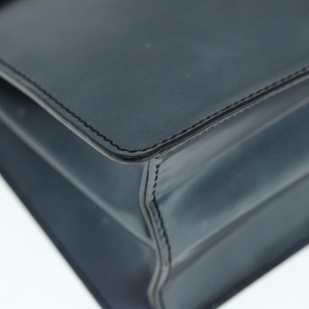 GUCCI Hand Bag Patent leather 2way Black 61541