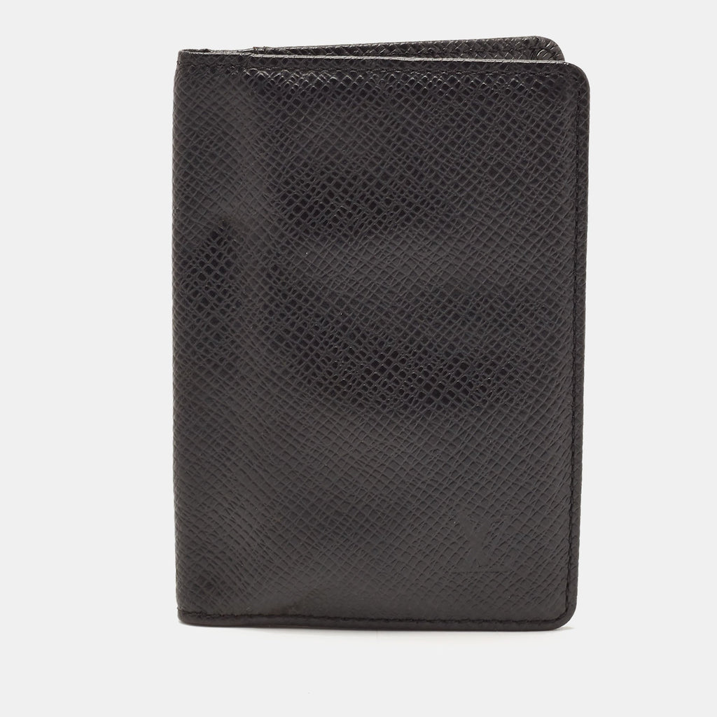 Louis Vuitton  Taiga Leather Bifold Card Case