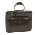 GUCCI Hand Bag Patent leather Brown 000 2058 0307 5 61566