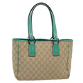 GUCCI GG Canvas Tote Bag Beige 113019 61647