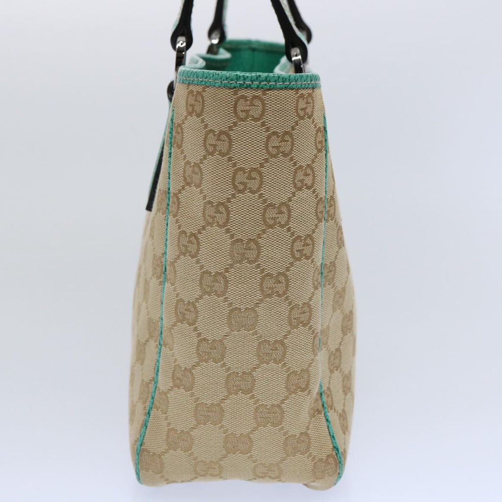 GUCCI GG Canvas Tote Bag Beige 113019 61647