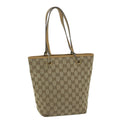 GUCCI GG Canvas Hand Bag Beige 002 1099 61649