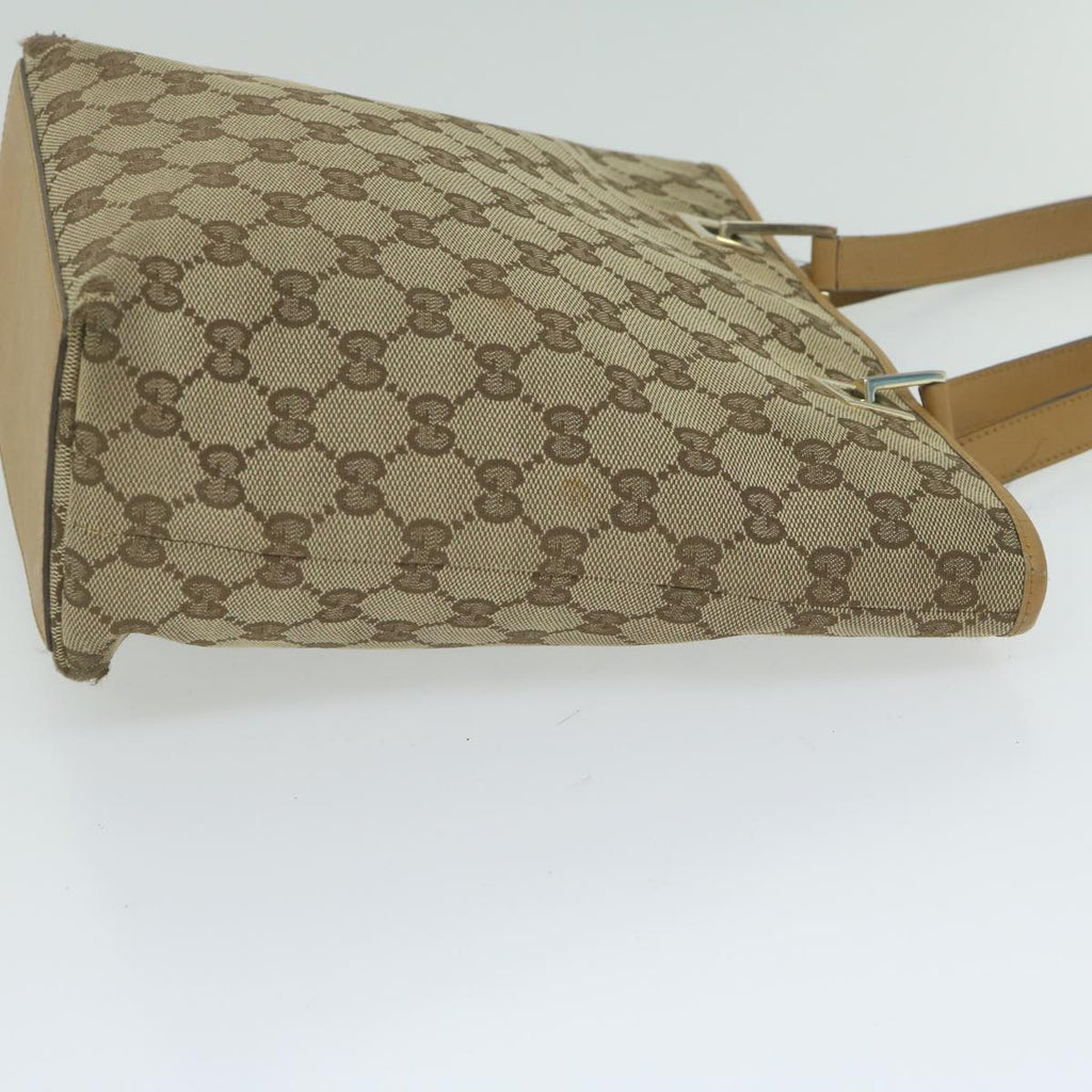 GUCCI GG Canvas Hand Bag Beige 002 1099 61649