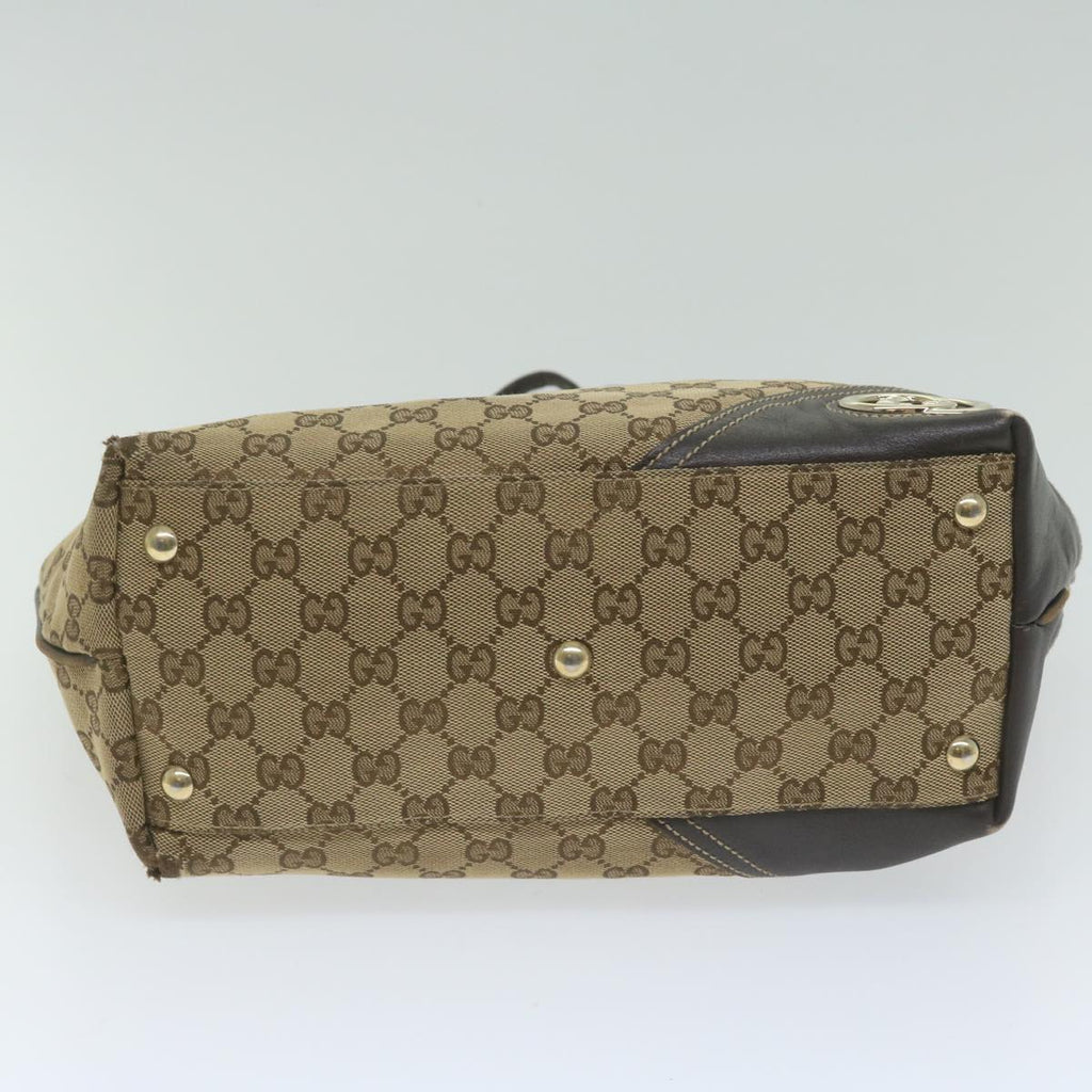 GUCCI GG Canvas Tote Bag Beige 169946 61653