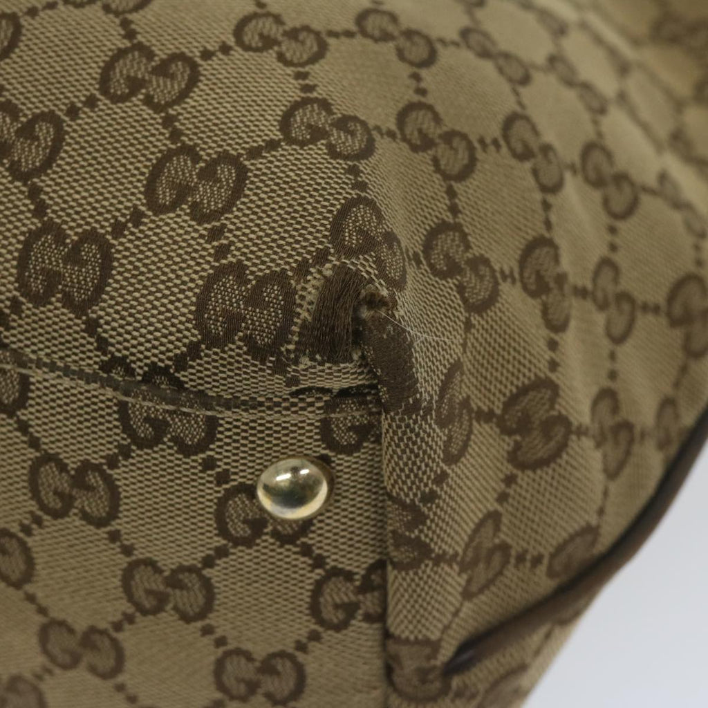 GUCCI GG Canvas Tote Bag Beige 169946 61653