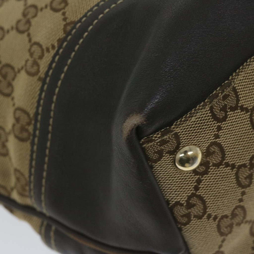 GUCCI GG Canvas Tote Bag Beige 169946 61653