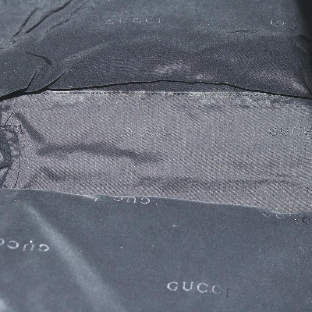 GUCCI GG Canvas Tote Bag Black 61656