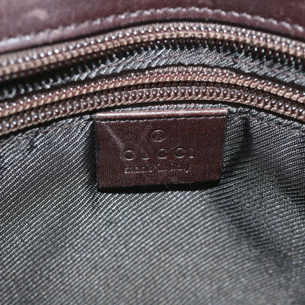 GUCCI GG Canvas Tote Bag Brown 61657