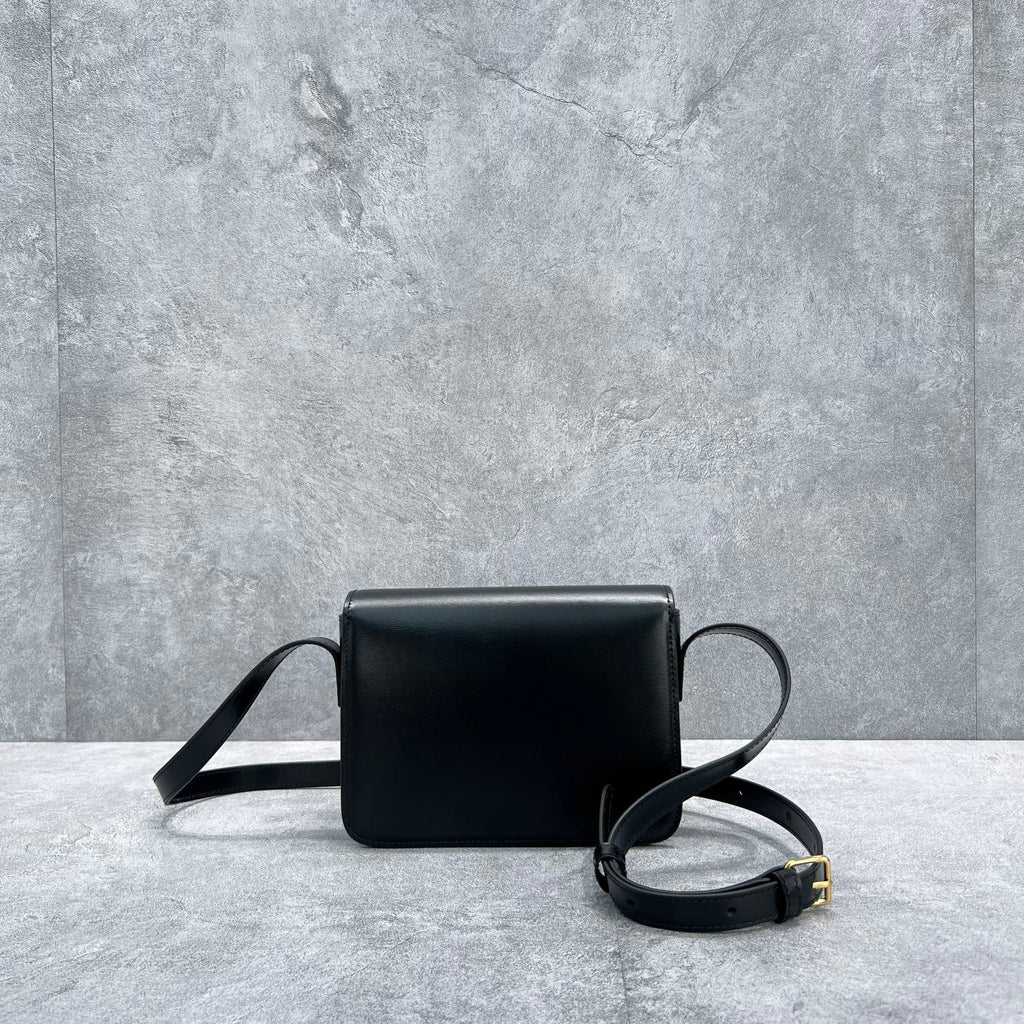 GLAMI Classique Cuir Triomphe Bag Black For Women 9in/22cmÃƒâ€šÃ‚Â 