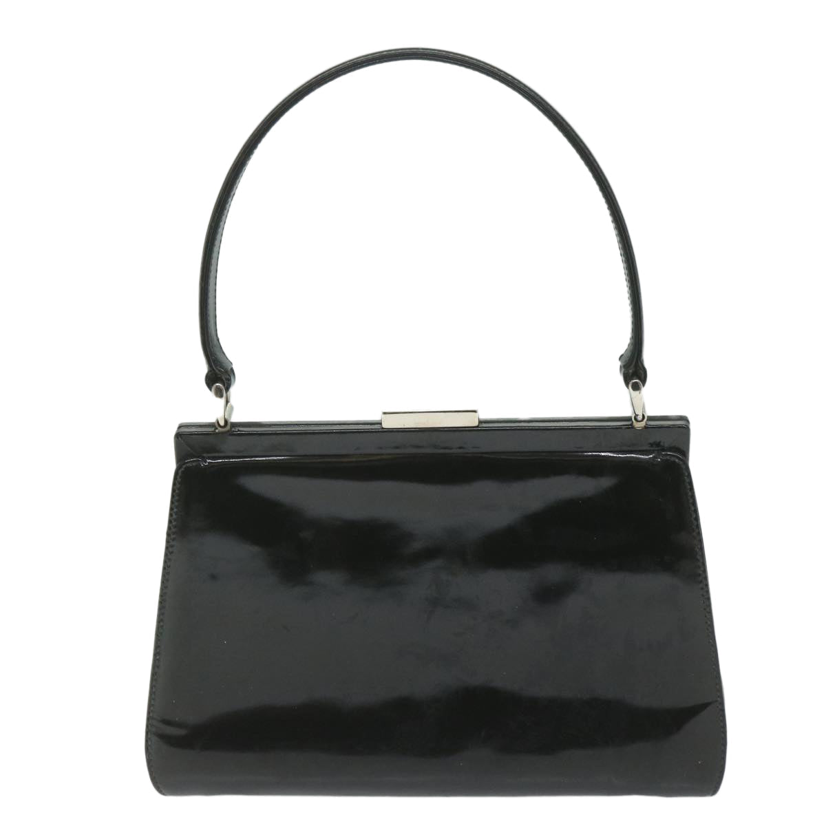 GUCCI Hand Bag Patent leather Black 000 781 0301 61691