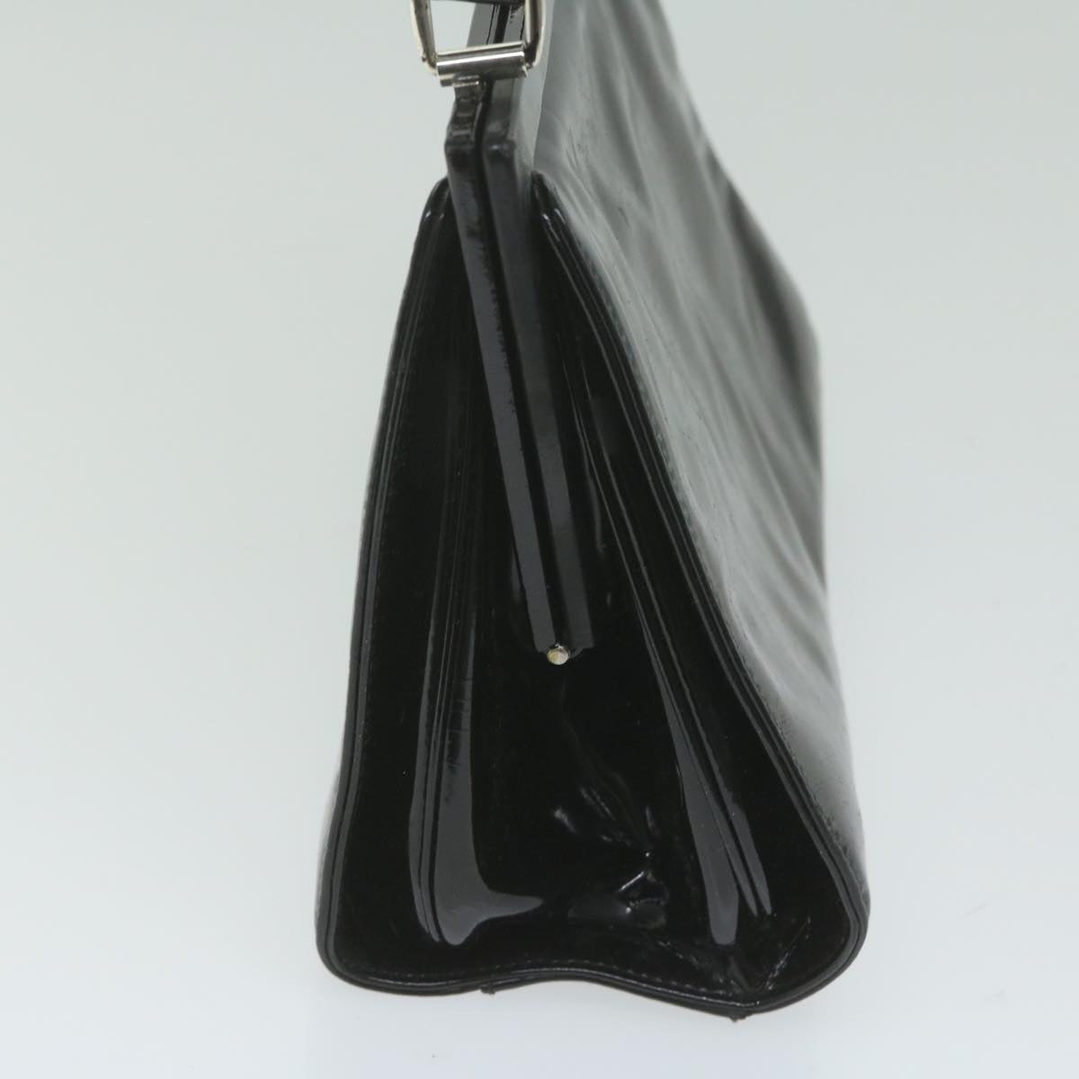 GUCCI Hand Bag Patent leather Black 000 781 0301 61691