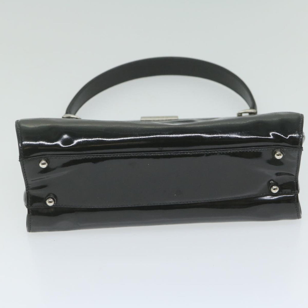 GUCCI Hand Bag Patent leather Black 000 781 0301 61691
