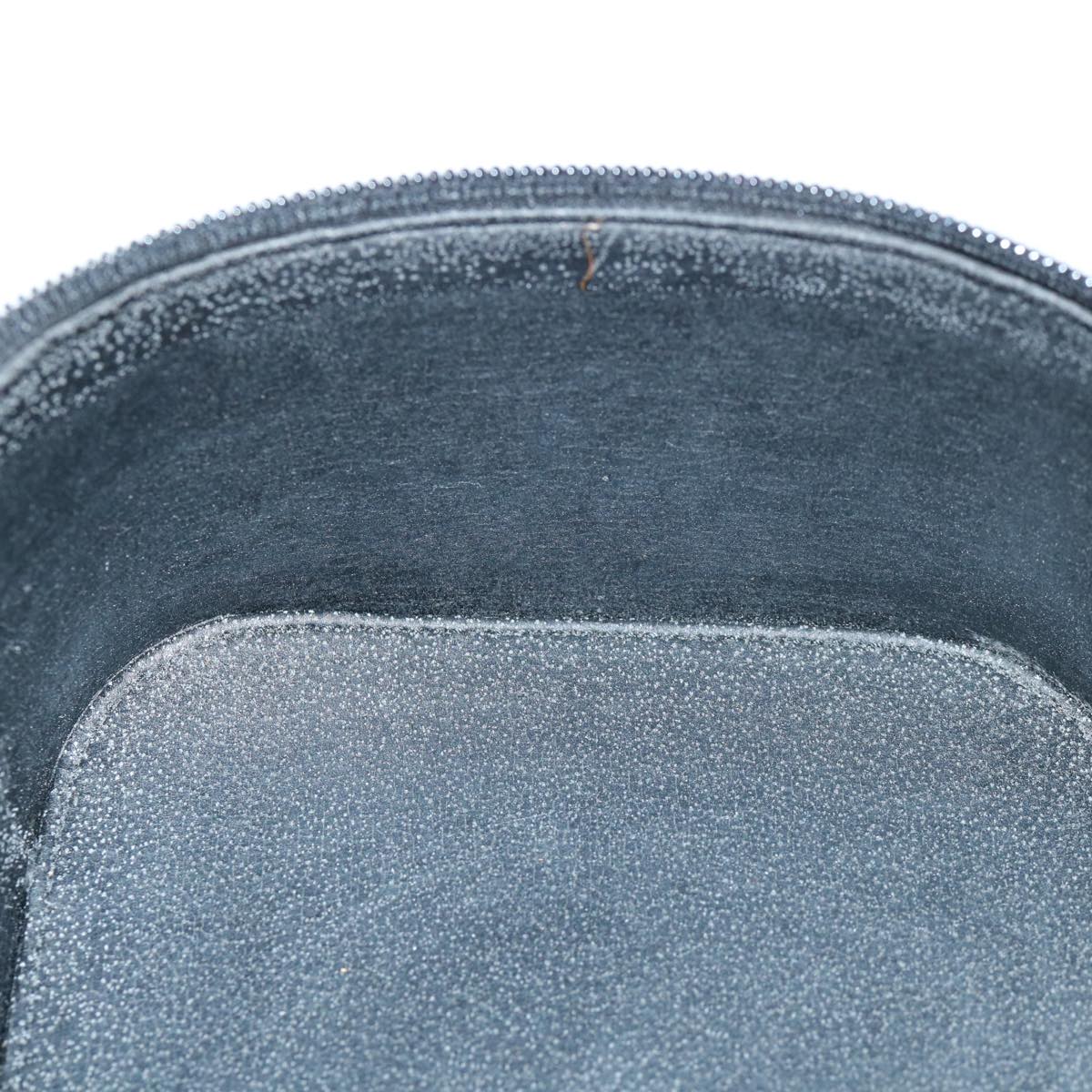 GUCCI Vanity Cosmetic Pouch Leather Black 039 1705 0710 61692