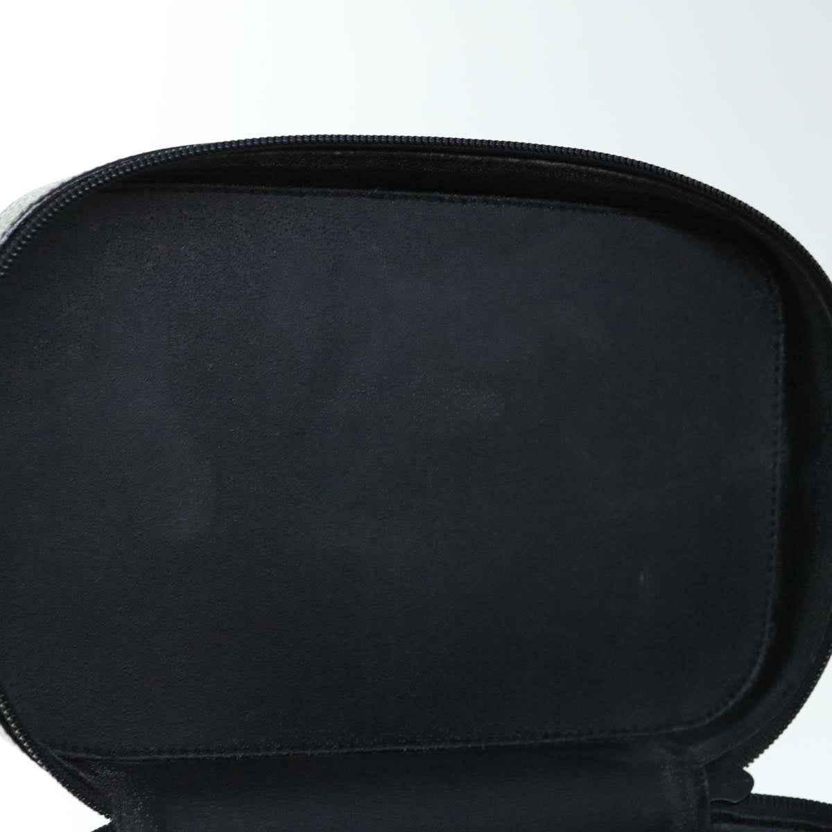 GUCCI Vanity Cosmetic Pouch Leather Black 039 1705 0710 61692