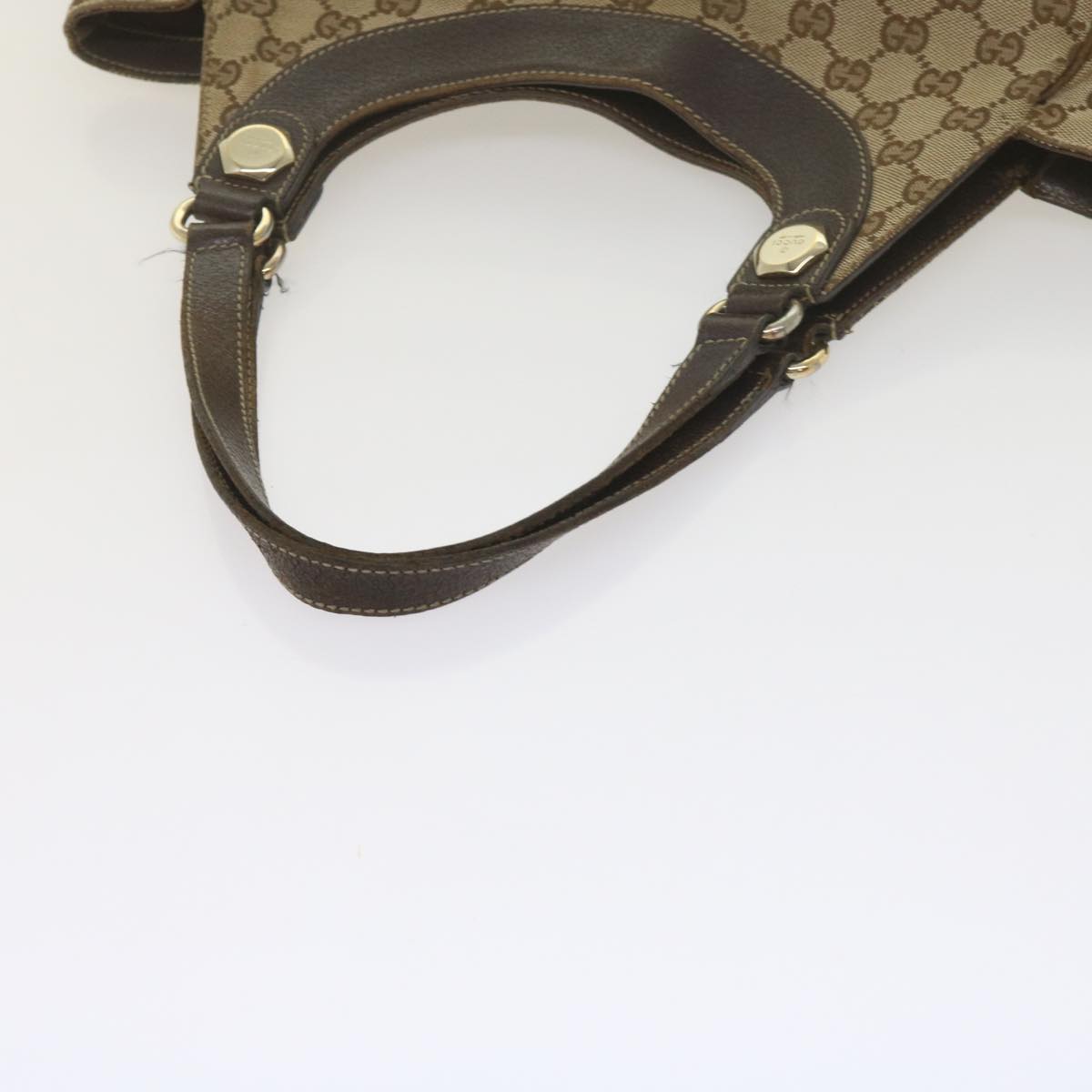 GUCCI GG Canvas Tote Bag Beige 61699