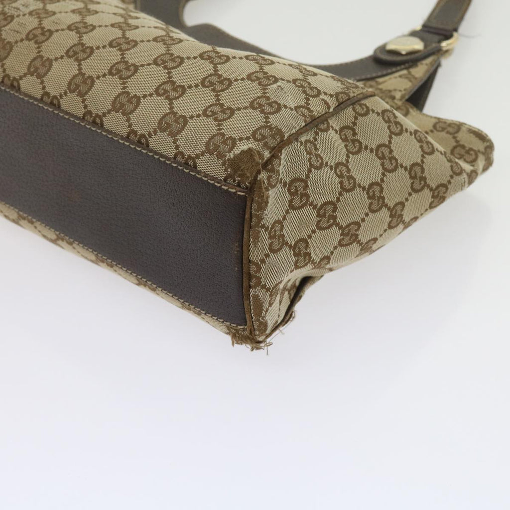 GUCCI GG Canvas Tote Bag Beige 61699