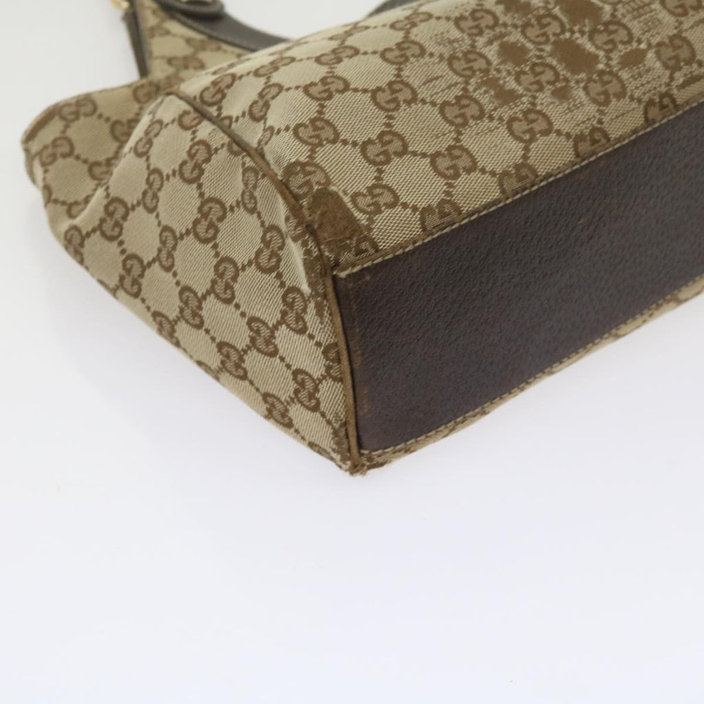 GUCCI GG Canvas Tote Bag Beige 61699